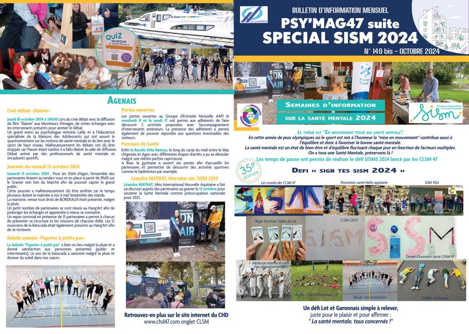 PSYMAG SPECIAL SISM 2024 RECTO OCTOBRE 2024