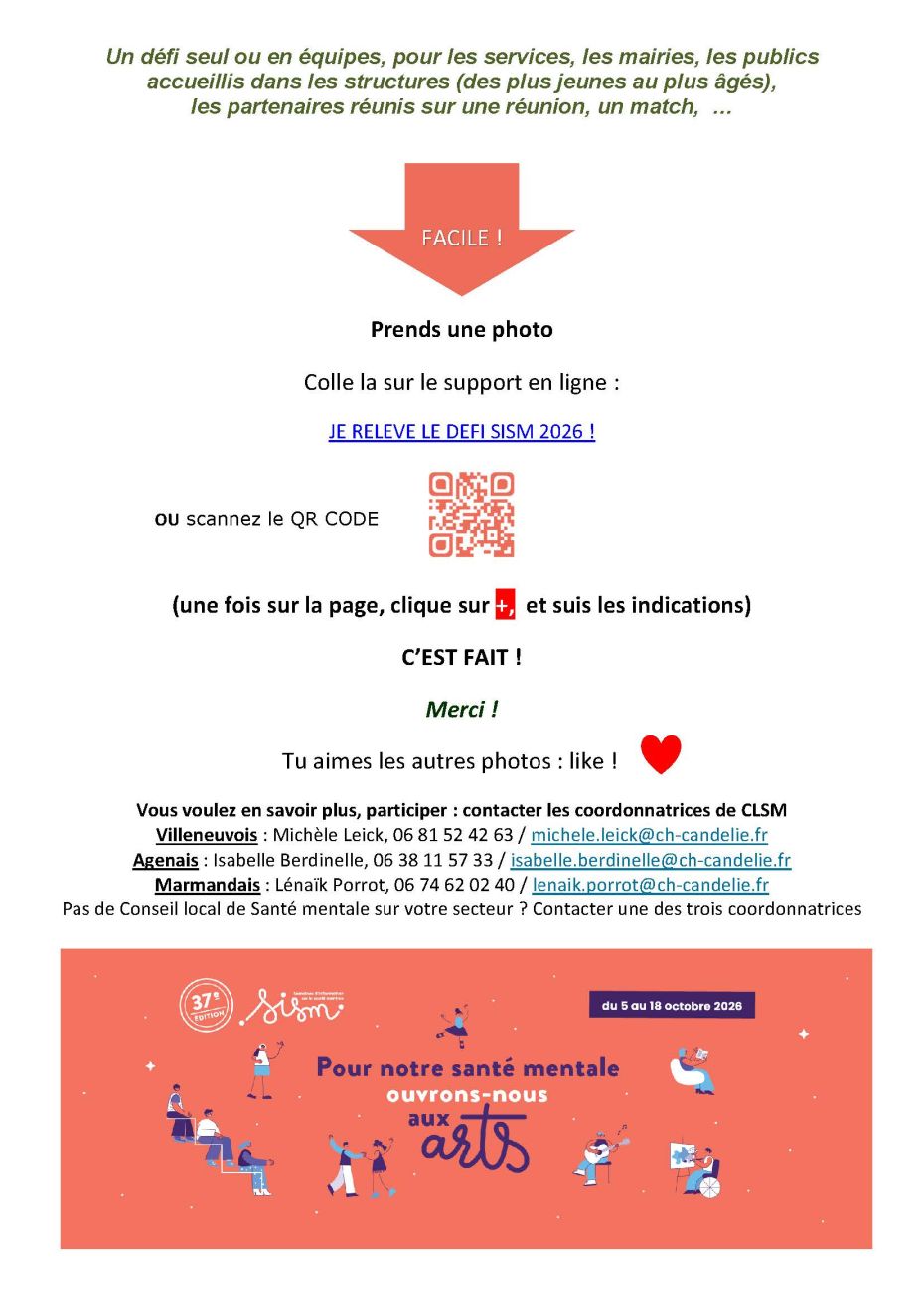 défi sism 2026 verso
